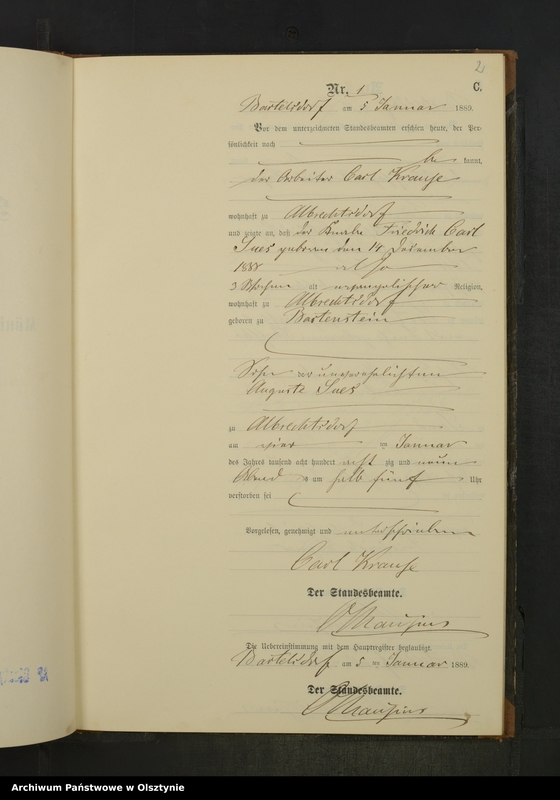 image.from.unit.number "Sterbe-Neben-Register Nr 1 - 27"