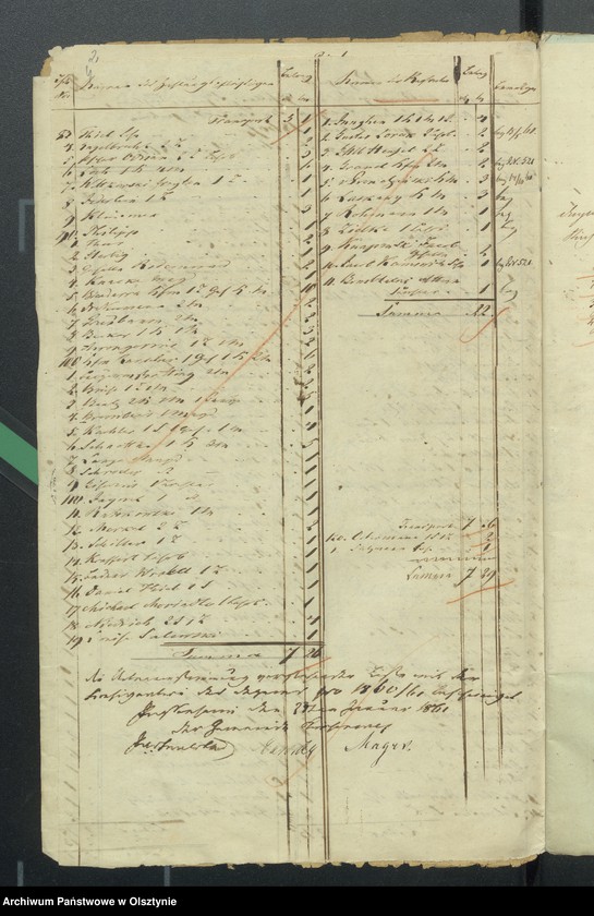 image.from.unit.number "Beläge der Einnahme und Ausgabe zur Kirchspiels Armen Cassen Rechnung"