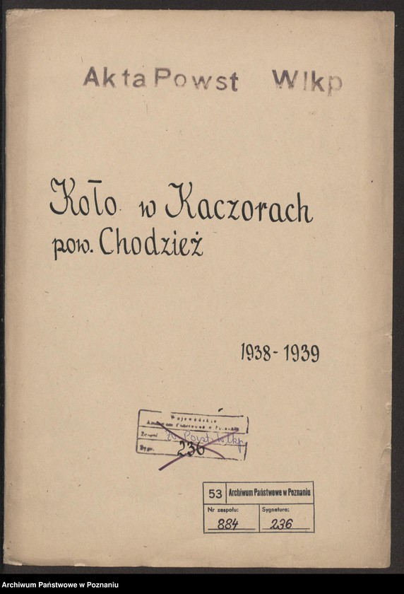 Obraz 2 z jednostki "Koło w Kaczorach, powiat Chodzież."