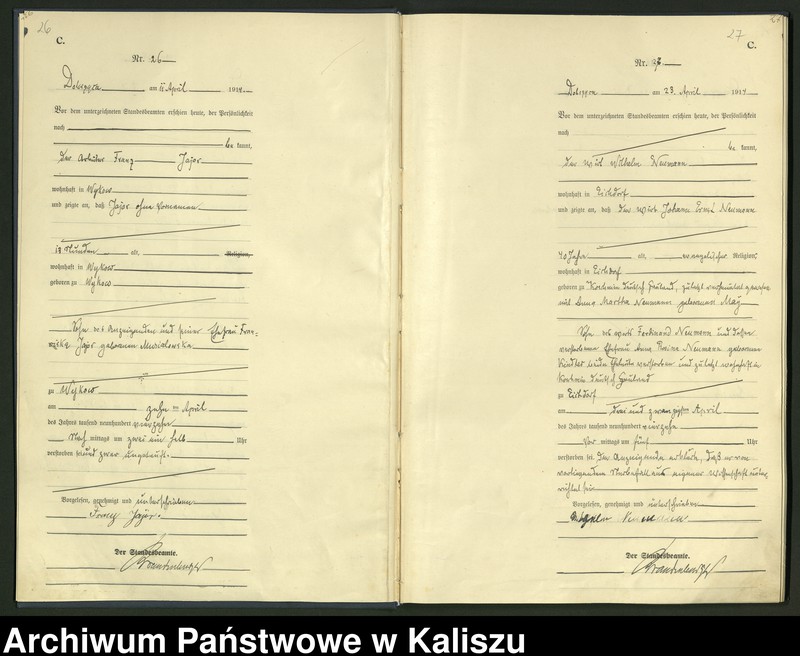 Obraz 17 z jednostki "[Księga zgonów]"