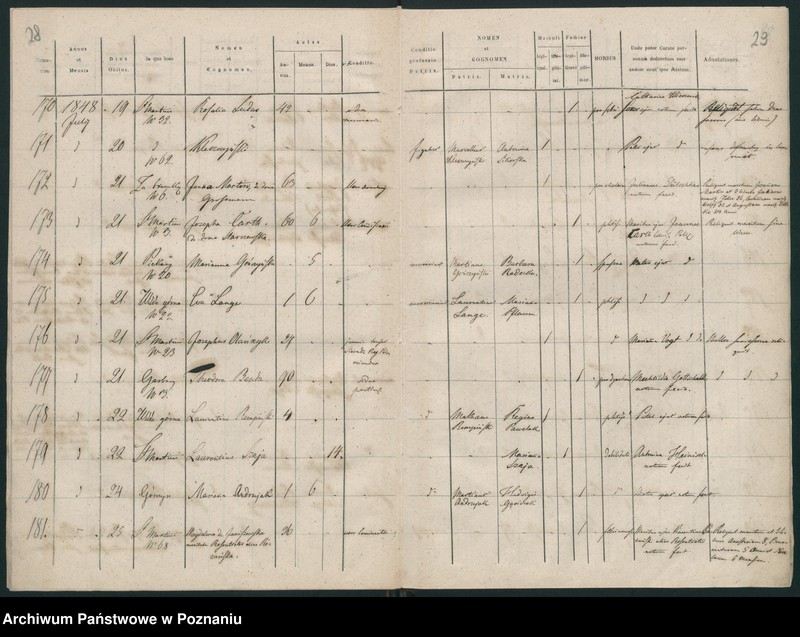 Obraz 17 z jednostki "Księga zgonów"