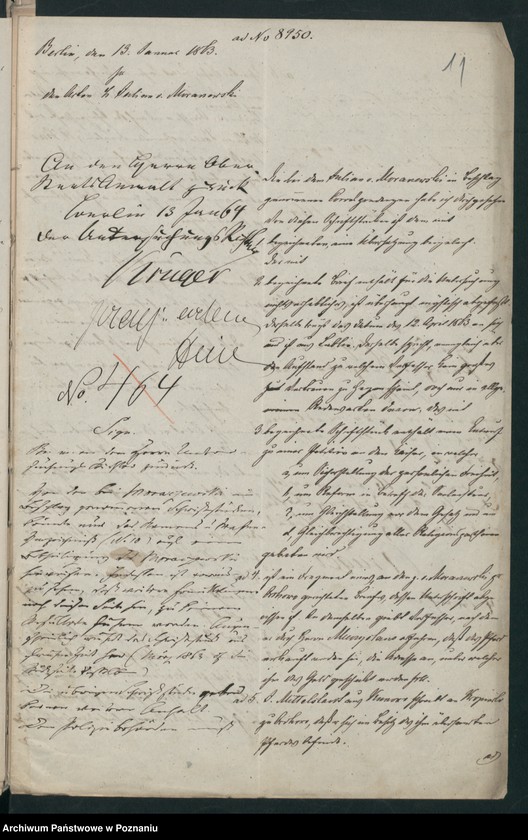 Obraz 14 z jednostki "A. betr. Julian Moraczewski, Haussuchung auf dem Gute Orchowo"