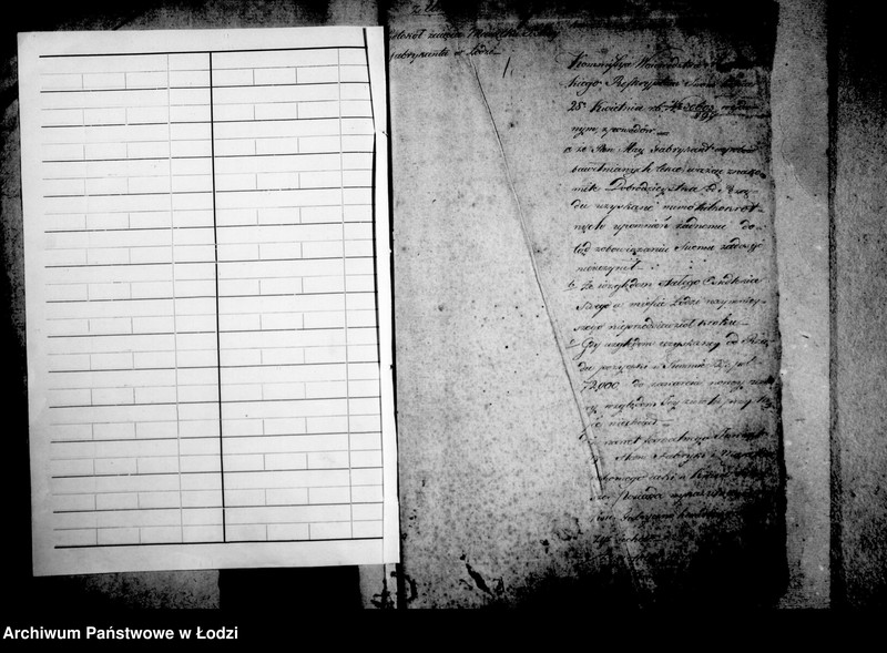 Obraz 6 z jednostki "Akta tyczące się zakładu bielnikowego T. Kopischa"