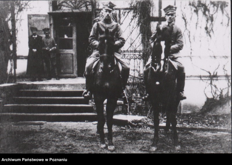 Obraz 3 z jednostki "Front północny - adiutant Koczorowski i Edward Golniewicz w Kcyni"