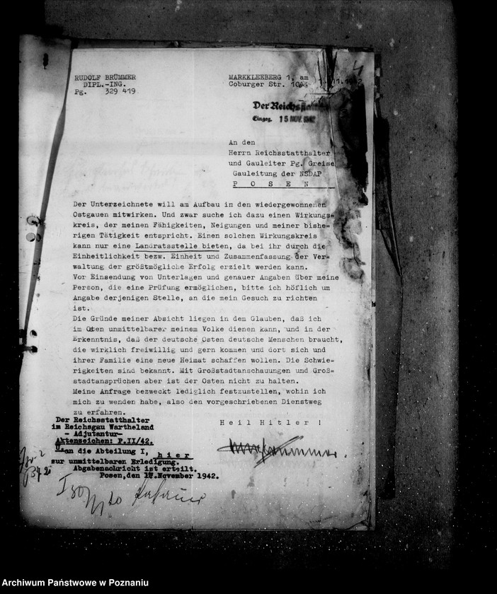 Obraz 7 z jednostki "Bewerbungen um Anstellung"