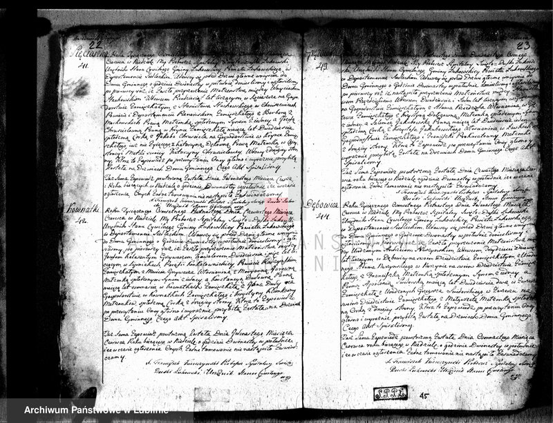 image.from.unit.number "Księga zapowiedzi i małżeństw"