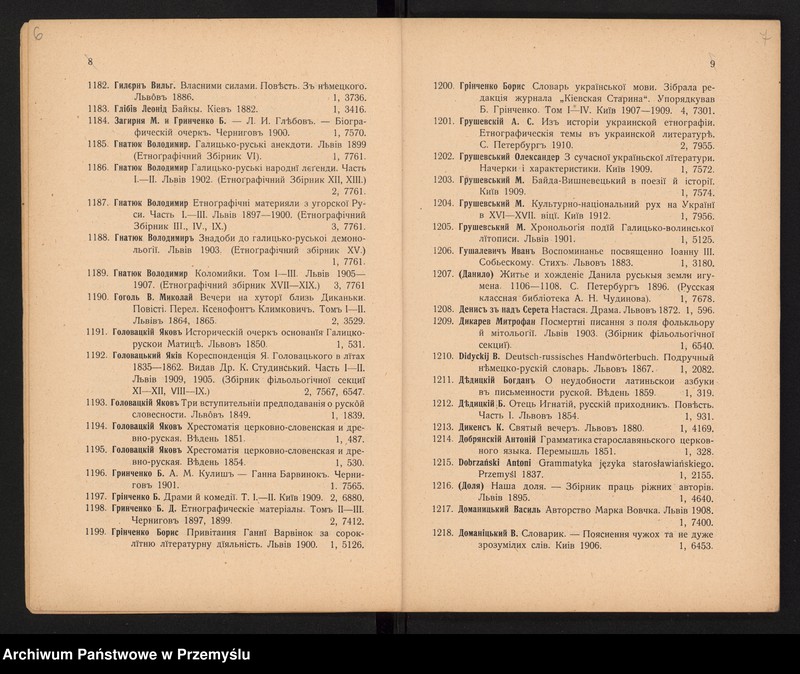 image.from.unit.number "Sprawozdanie Dyrekcji c.k. Gimnazjum Wyższego w Brzeżanach za rok szkolny 1912/13"