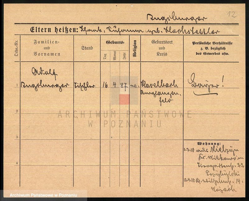 Obraz 14 z jednostki "Atzbach - Azembski"