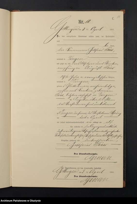 image.from.unit.number "Sterbe-Neben-Register Nr 1 - 37"