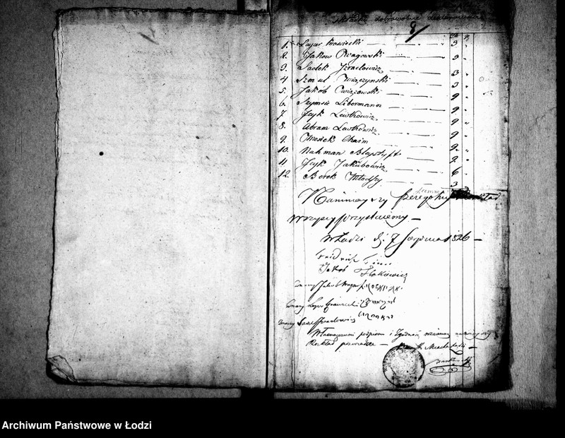 Obraz 12 z jednostki "Dowody usprawiedliwiające i rachunek skrzynki cechu krawieckiego"