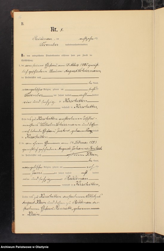 image.from.unit.number "Heiraths-Neben-Register Nr 1 - 9"