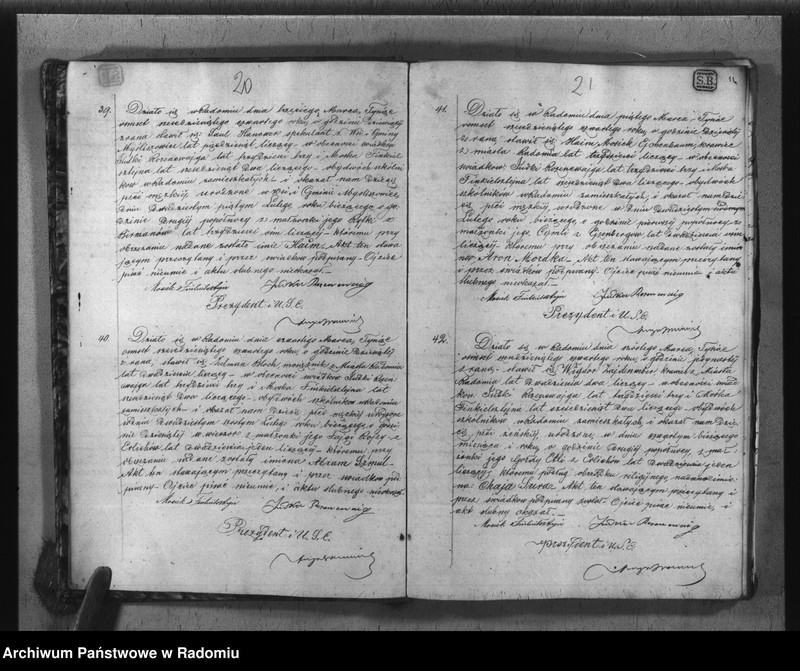 image.from.unit.number "[Duplikat akt USC wyznań niechrześcijańskich - Radom 1864]"