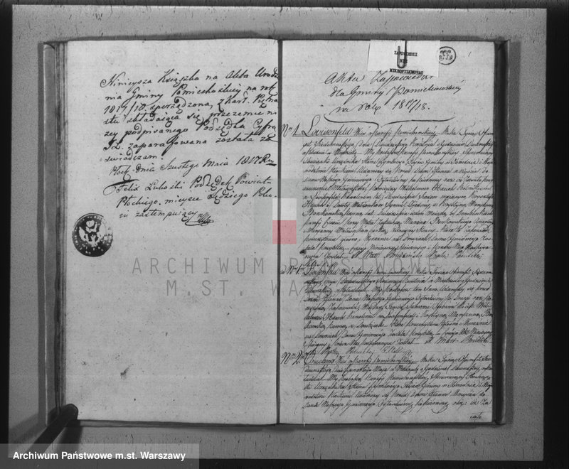 image.from.unit.number "Akta urodzeń, małżeństw, zgonów"