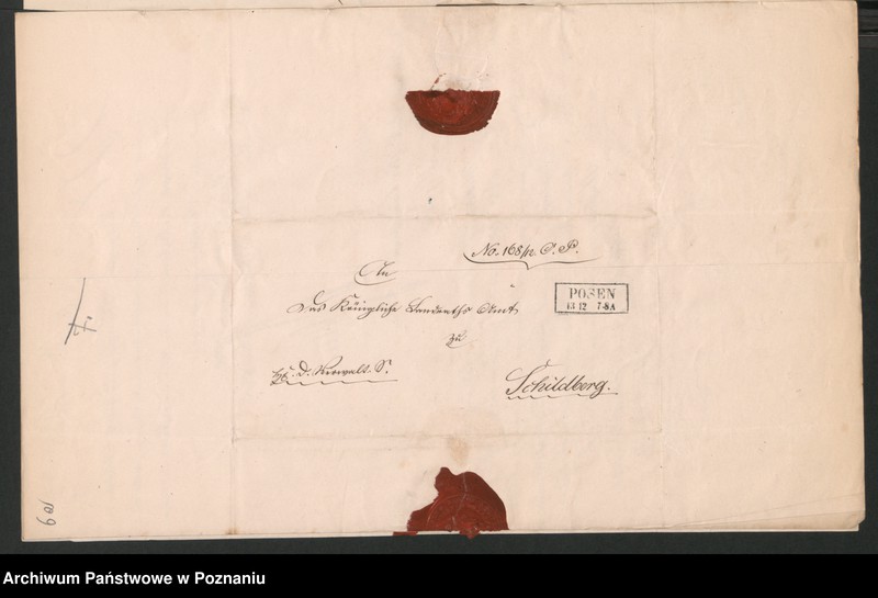 Obraz 11 z jednostki "A. betr. den polnischen Flüchtling Josef von Bąkowski"