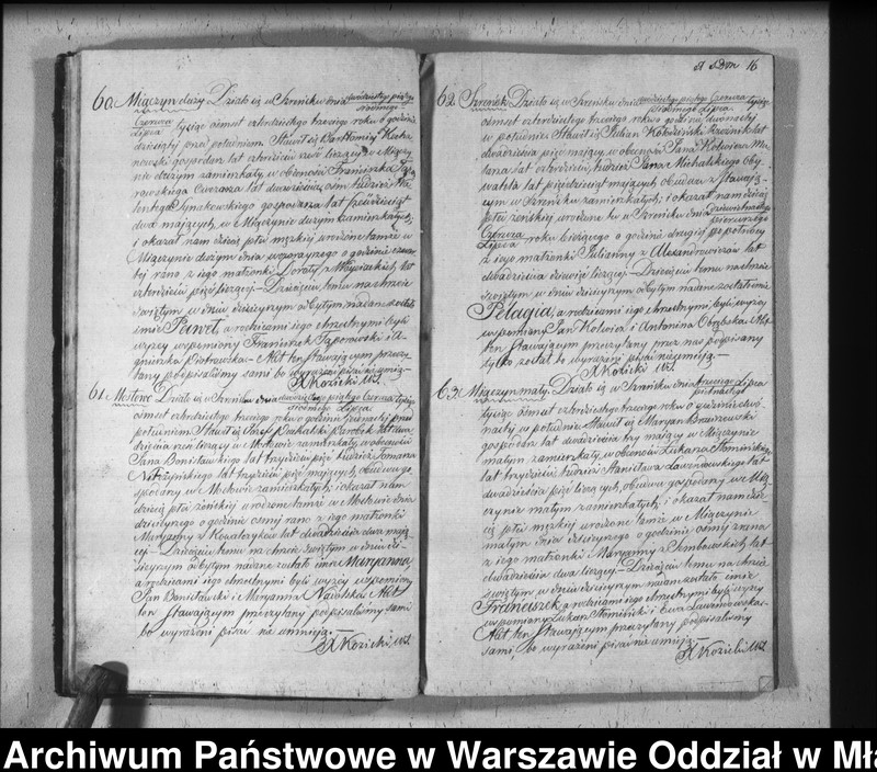 image.from.unit.number "Akta urodzeń, małżeństw i zgonów"