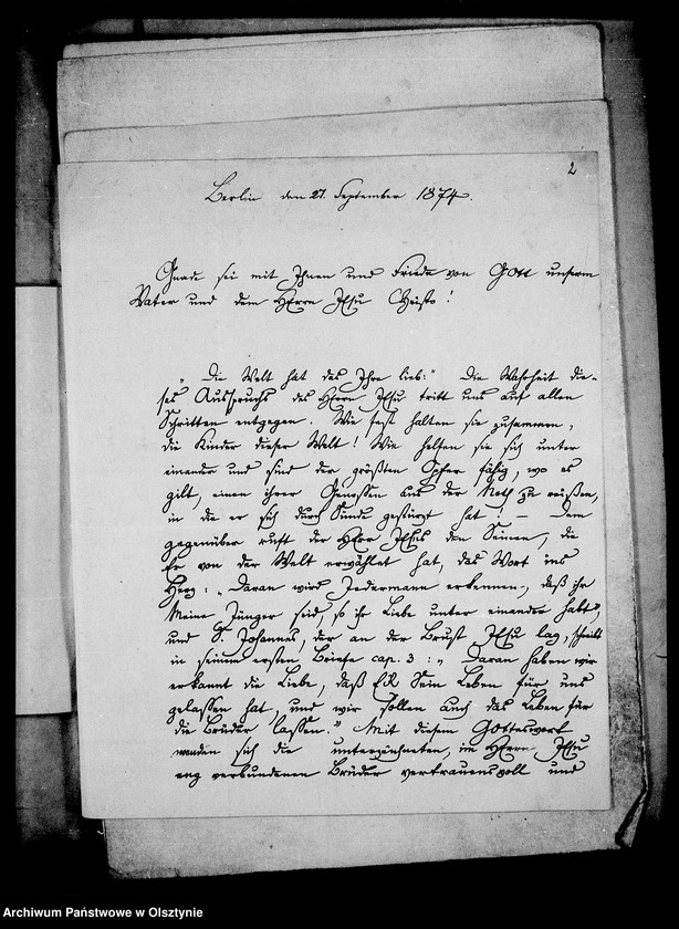 image.from.unit.number "/Briefe an die Gfin Anna Lehndorff- Steinort betr. die Versorgung mit Missions- a. a. frommen Blättern/"