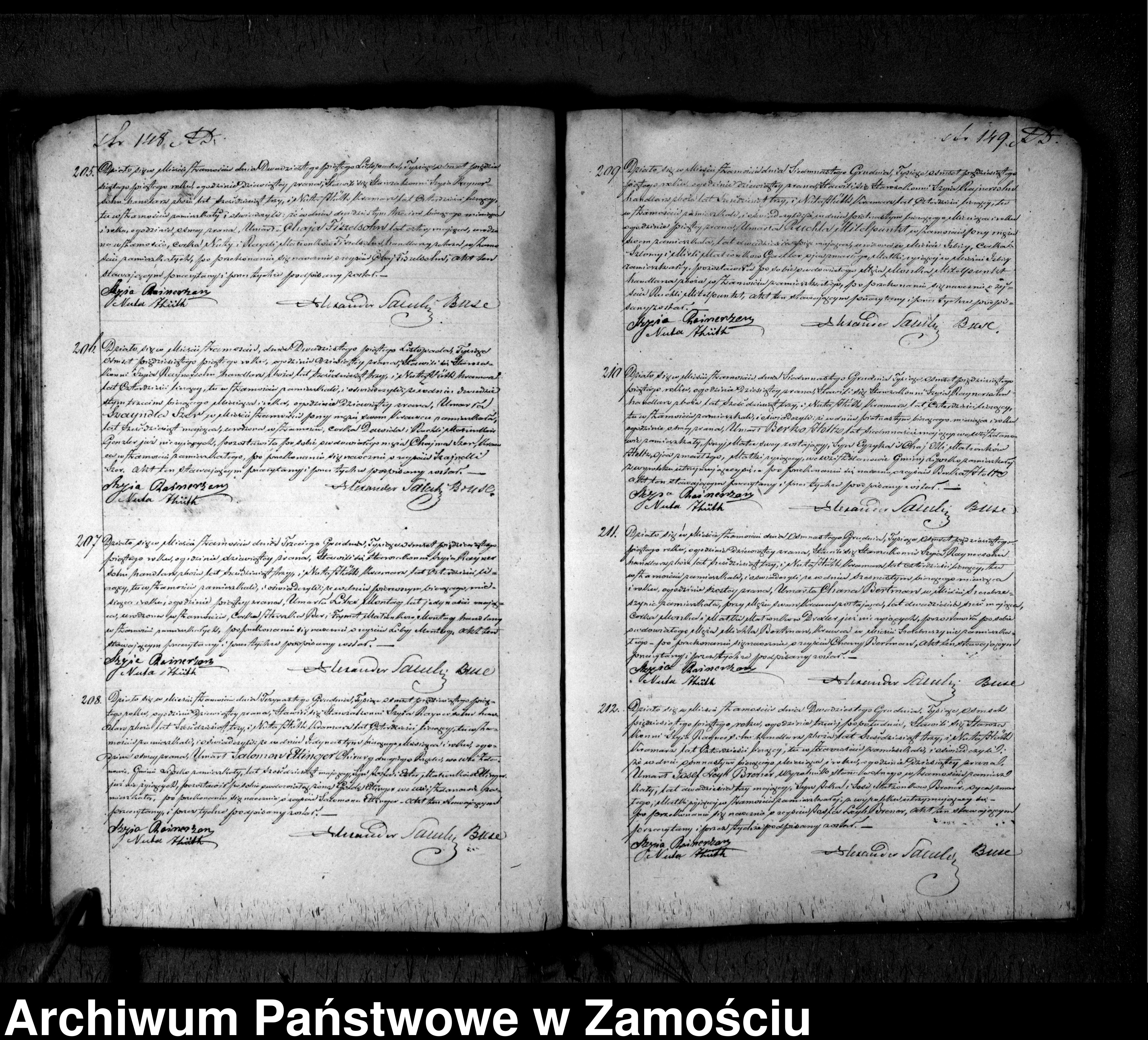 Skan z jednostki: Księga zgonów