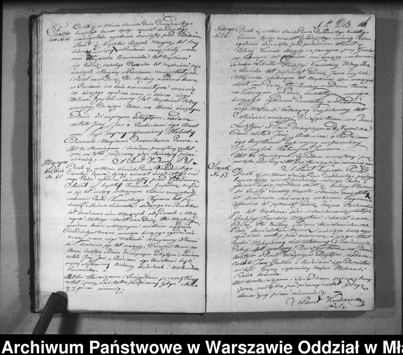 image.from.unit.number "Akta urodzeń, małżeństw i zgonów"