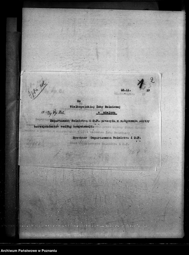 Obraz 6 z jednostki "Sprawy szczegółowo-administracyjne Wielkopolska Izba Rolnicza"