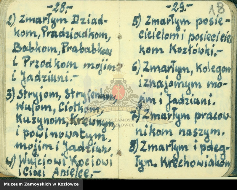 Obraz 9 z kolekcji "Modlitewnik z Dachau Aleksandra Zamoyskiego111"