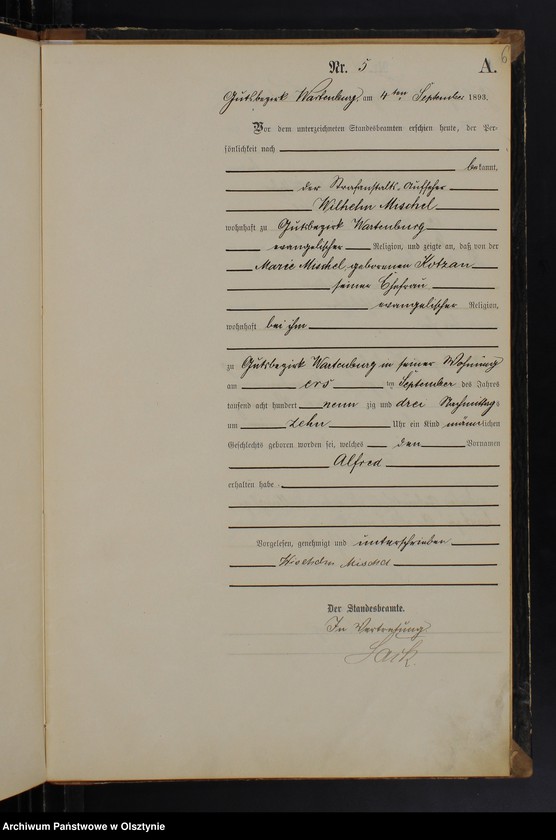 image.from.unit.number "Geburts-Haupt-Register Nr 1 - 9"