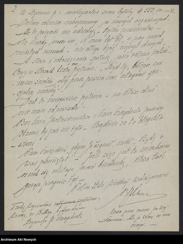 image.from.unit.number "Kamieński Bronisław; Załączniki: 1) wycinki prasowe; 2) artykuł Alskiego (redaktor "Pittsburczanin Daily") z dn. 15 III 1934 r.; 3) tekst mowy sen. Millard