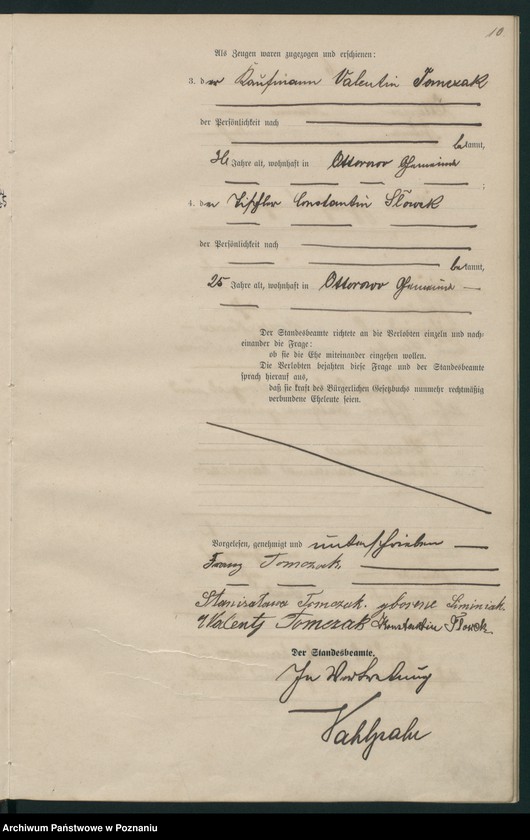 Obraz 13 z jednostki "Heirats-Haupt-Register"