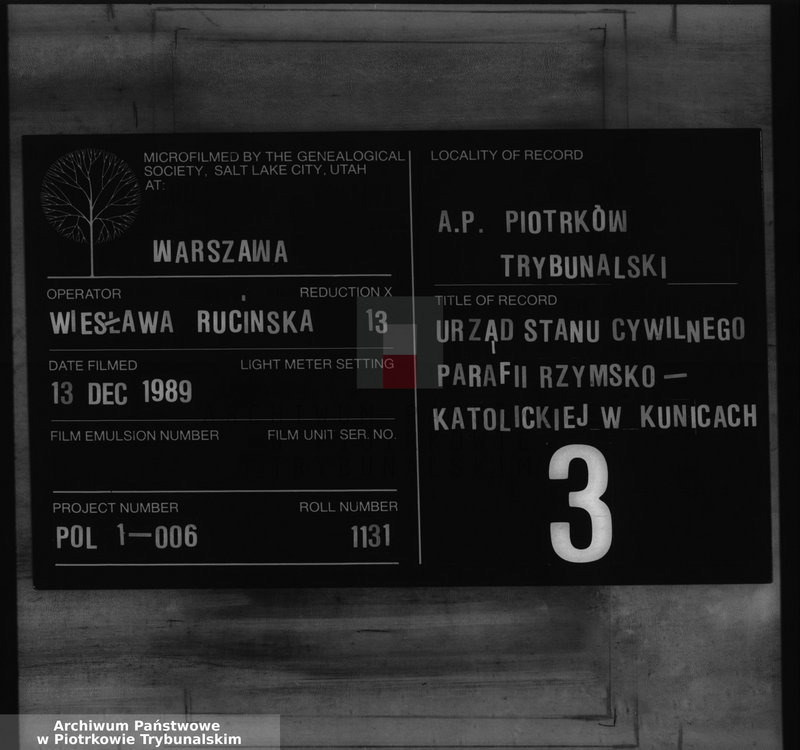 image.from.team "Akta stanu cywilnego Parafii Rzymskokatolickiej w Kunicach"