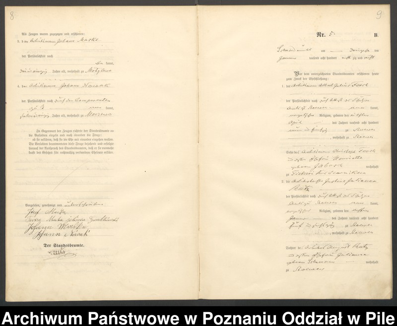 image.from.unit.number "Księga małżeństw"