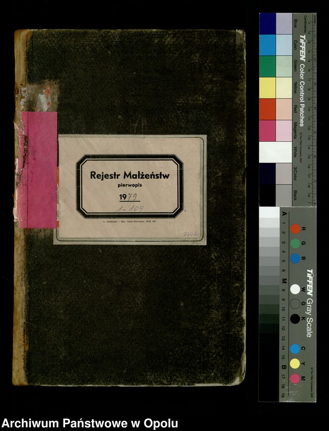 Obraz 3 z jednostki "Rejestr Małżeństw pierwopis 1879 [Opole] 1-109"