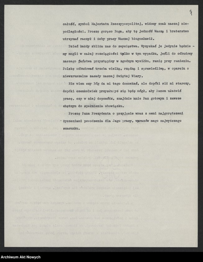 image.from.unit.number "Raczkiewicz Władysław; Załączniki: telegram S. Strakacza do W. Raczkiewicza (rękopis); L.22 (odpowiedzi - rękopis, maszynopisy)"
