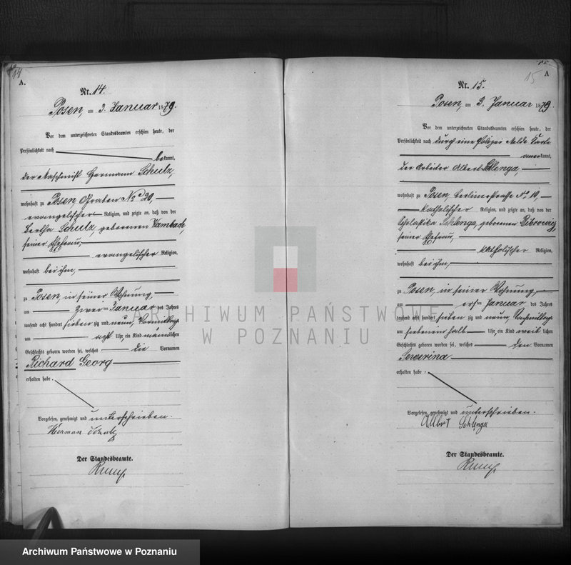 Obraz 10 z jednostki "Księga urodzeń t. I"