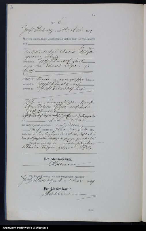 image.from.unit.number "Sterbe-Neben-Register Nr 1 - 15"