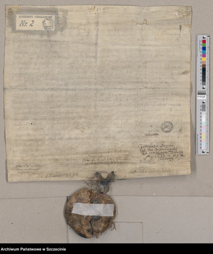 image.from.collection.number "Potwierdzenie lokacji Szczecina - 9/10 VIII 1293 r.111"