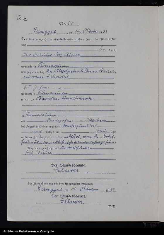image.from.unit.number "Sterbe-Neben-Register Nr 1 - 16"