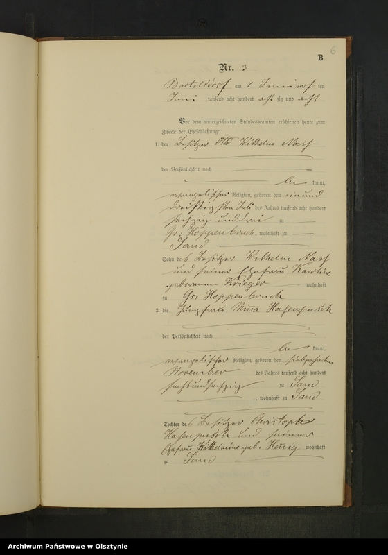 image.from.unit.number "Heiraths-Neben-Register Nr 1 - 15"