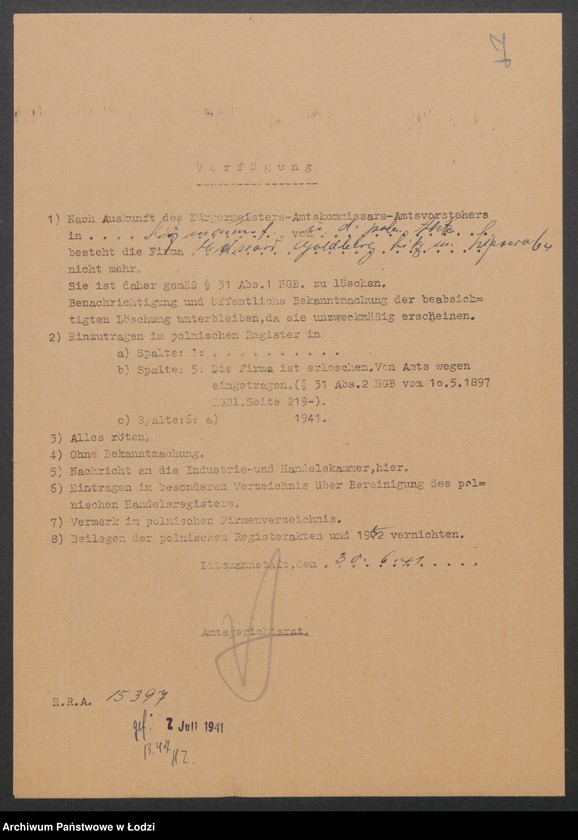 Obraz 9 z jednostki "Edmund Goldberg - sklep spożywczy"