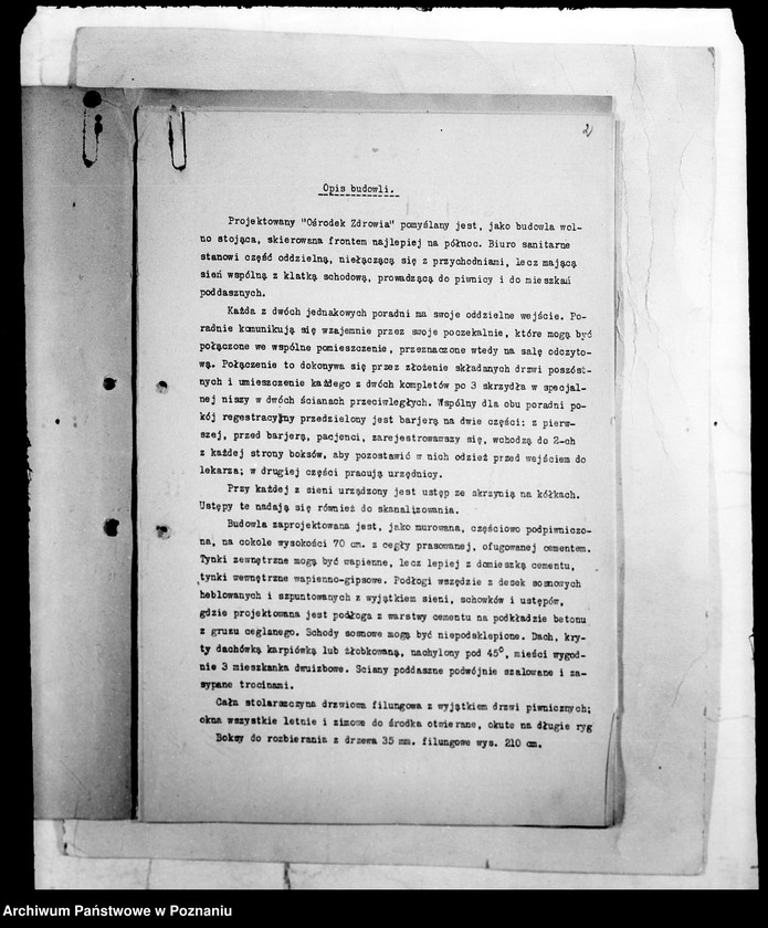 Obraz 5 z jednostki "/Kosztorys na budowę ośrodka zdrowia rozmiarów minimalnych/"