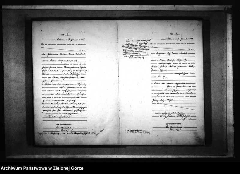 Obraz 6 z jednostki "[Księga akt urodzenia rok 1918]"