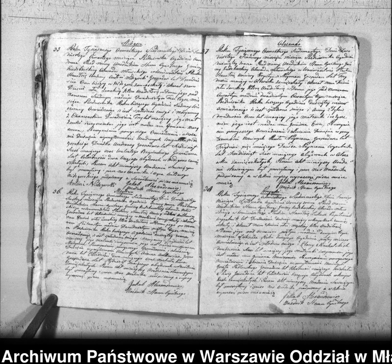 image.from.unit.number "Akta urodzin, małżeństw i zgonów"