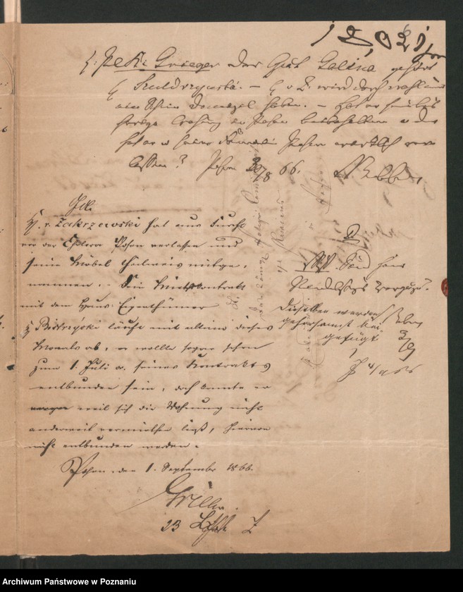 Obraz 10 z jednostki "A. betr. den Gutsbesitzer Konstantin von Zakrzewski von Tursko, Kreis Pleschew"