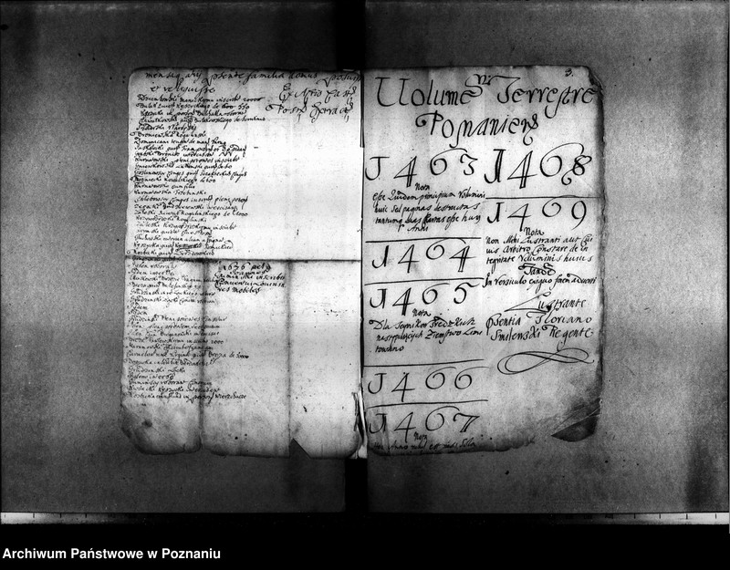 Obraz 6 z jednostki "Resignationes ,inscriptiones, relationes, decreta [protocollon]"