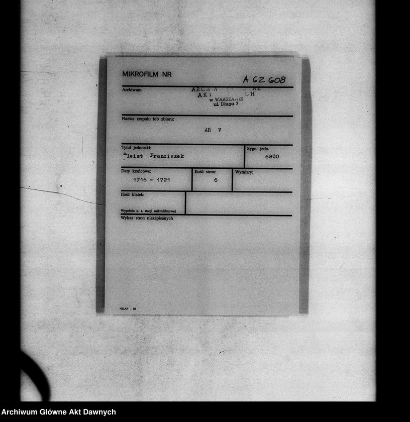 Obraz 2 z jednostki "Kleist Franciszek"