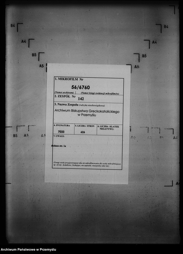 Obraz 2 z jednostki "[Kopie ksiąg metrykalnych parafii Mołoszkowice z filią Leśniowice (dekanat Jaworów)]"