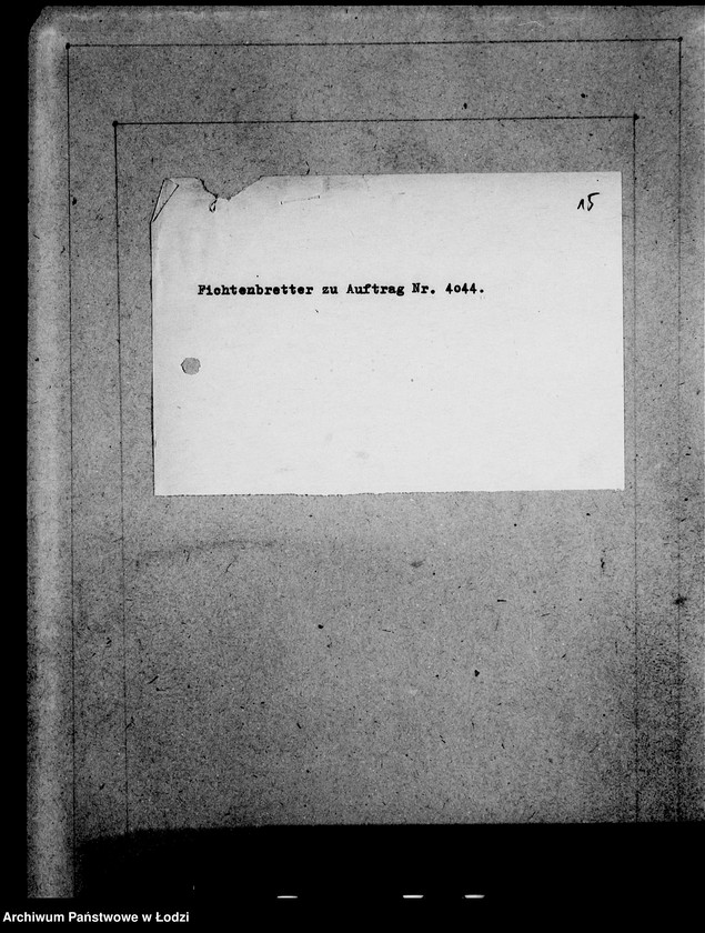 Obraz 19 z jednostki "Aufträge, [Lieferscheinen und Rechnungen] 15006-15019"