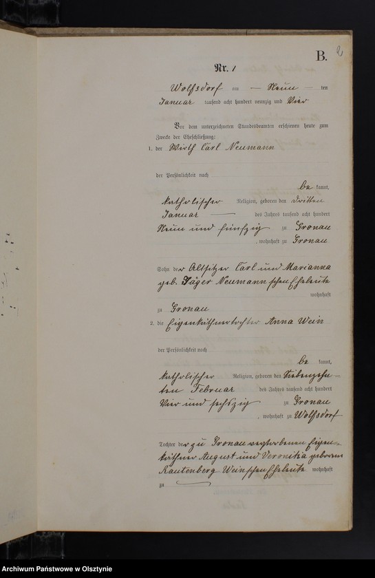 image.from.unit.number "Heiraths-Neben-Register Nr 1 - 15"