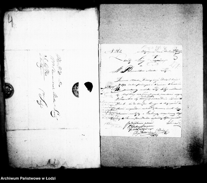 Obraz 8 z jednostki "Akta ławnika czynnego osady fabrycznej Łódka tyczące się defraudacji leśnych"