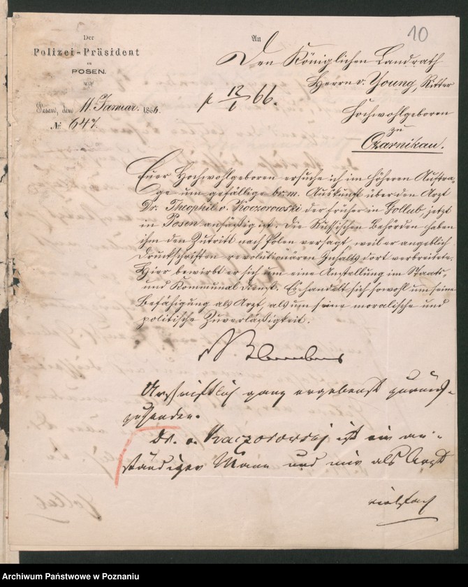 Obraz 14 z jednostki "A. betr. Theofil von Kaczorowski /Koczorowski/"