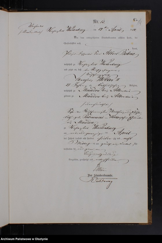 image.from.unit.number "Sterbe-Haupt-Register Nr 1 - 33"