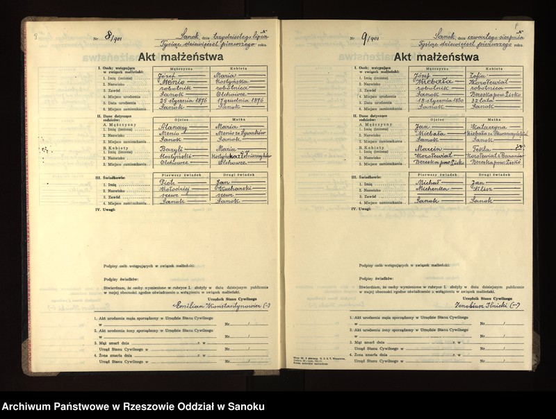 image.from.unit.number "Księga małżeństw"